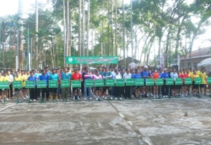 742 vận động viên tham gia Hội thao Cao su Đồng Nai