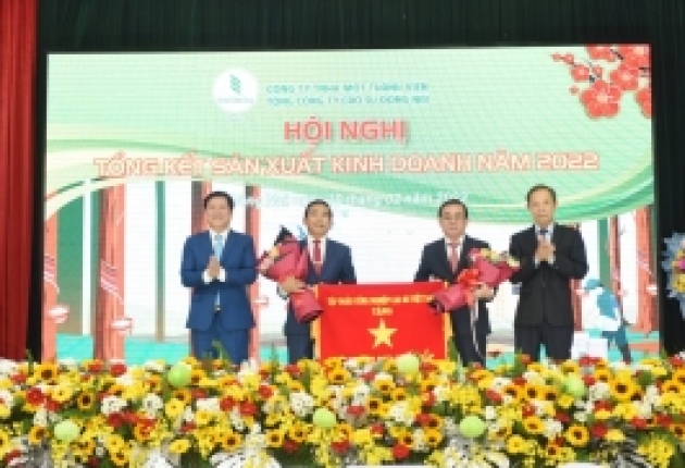 Cao su Đồng Nai đạt được nhiều dấu ấn nổi bật trong năm 2022